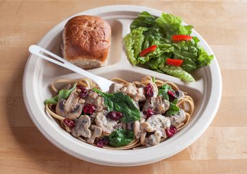CRANBERRY LINGUINE FLORENTINE - SCHOOL RECIPE