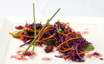 CARROT CRANBERRY COLESLAW
