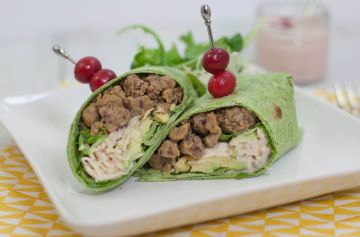 SMOKY TEMPEH - AVOCADO WRAP