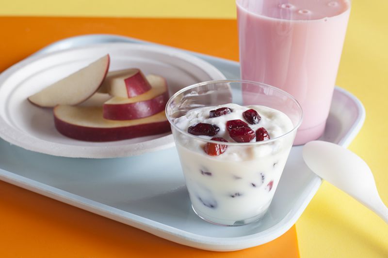 VANILLA CRANBERRY YOGURT