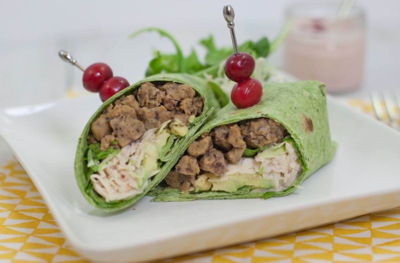 SMOKY TEMPEH - AVOCADO WRAP